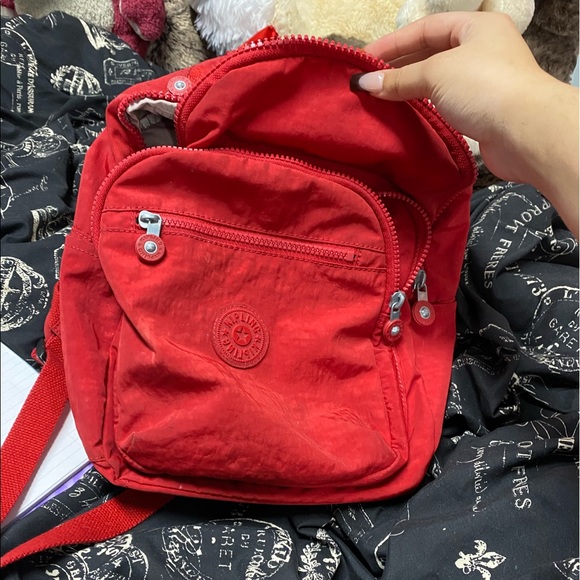 Red kipling backpack - Picture 2 of 2